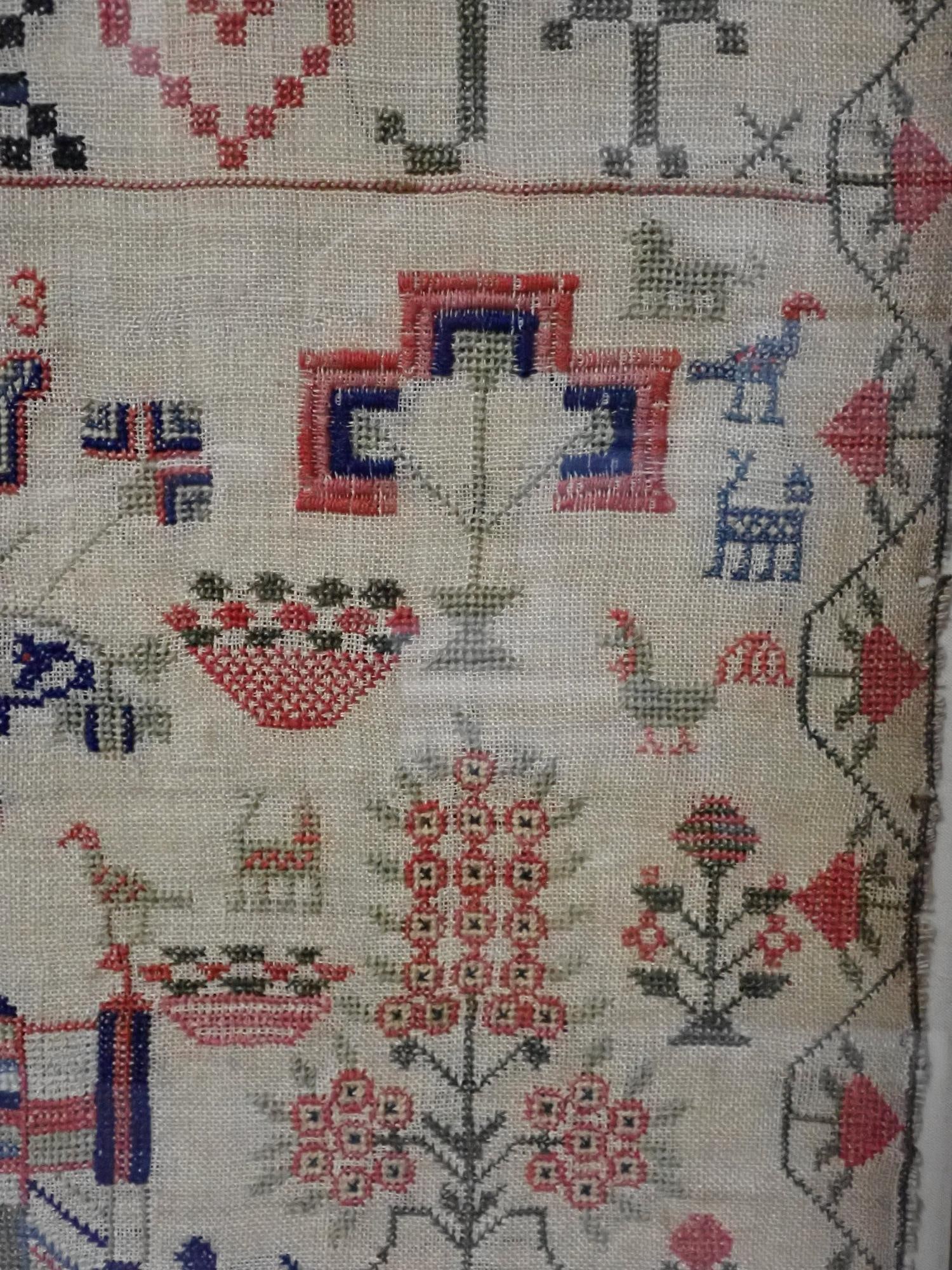 19th C. M Gray Sampler - 11