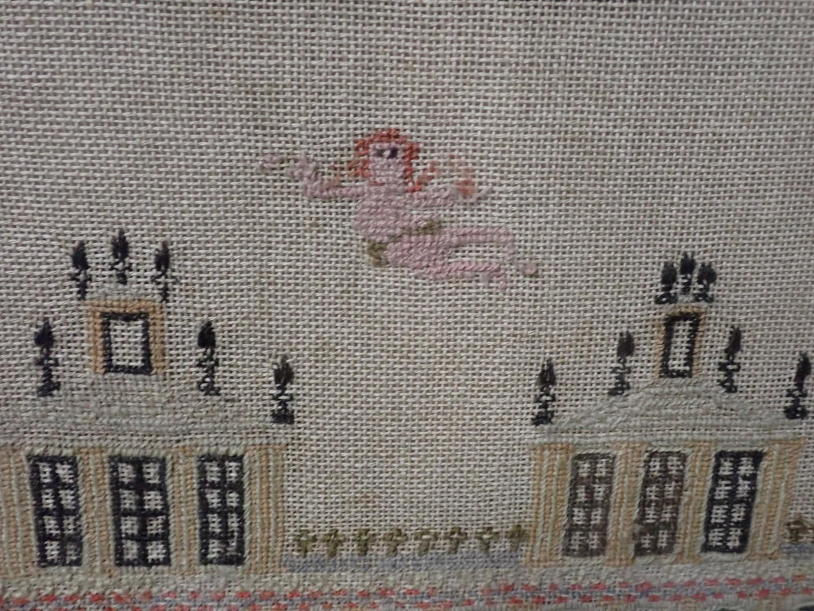 1846 Dinah Hopkin Sampler - 10