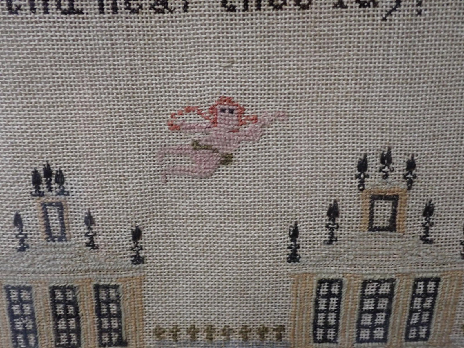 1846 Dinah Hopkin Sampler - 11
