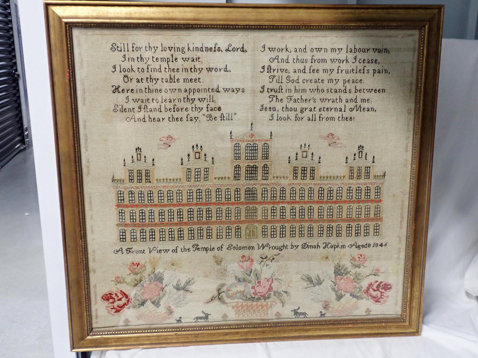1846 Dinah Hopkin Sampler (1 of 13)