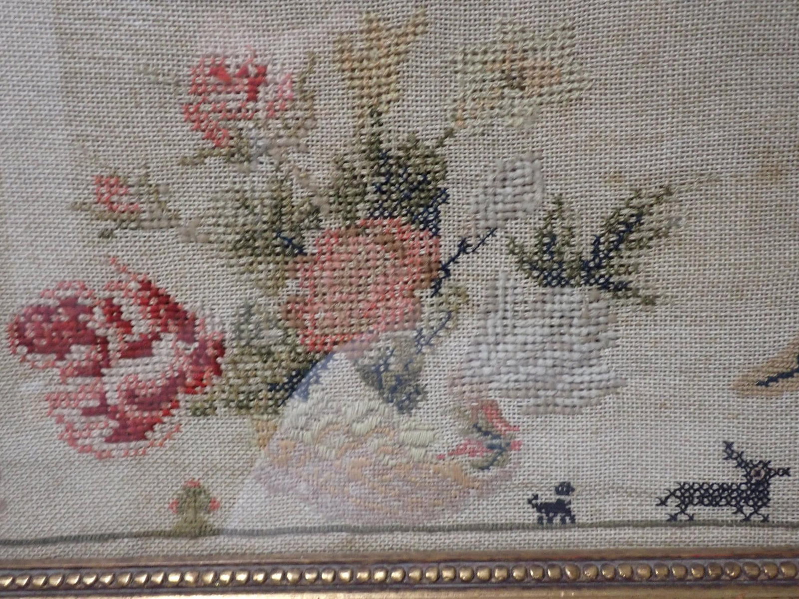 1846 Dinah Hopkin Sampler - 7