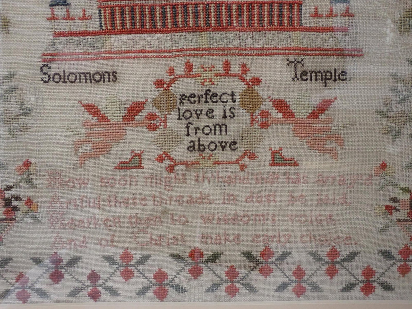 1838 Martha Dyson Sampler - 3