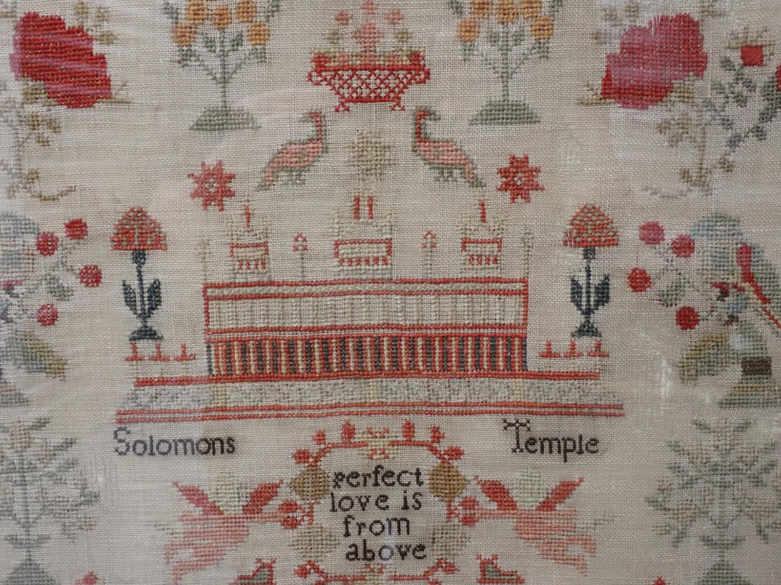 1838 Martha Dyson Sampler - 4