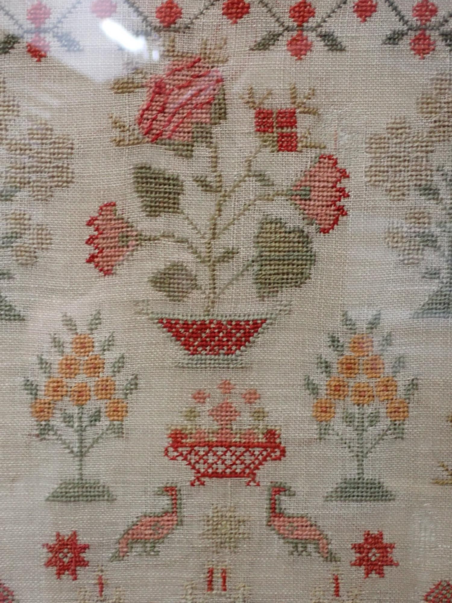 1838 Martha Dyson Sampler - 7