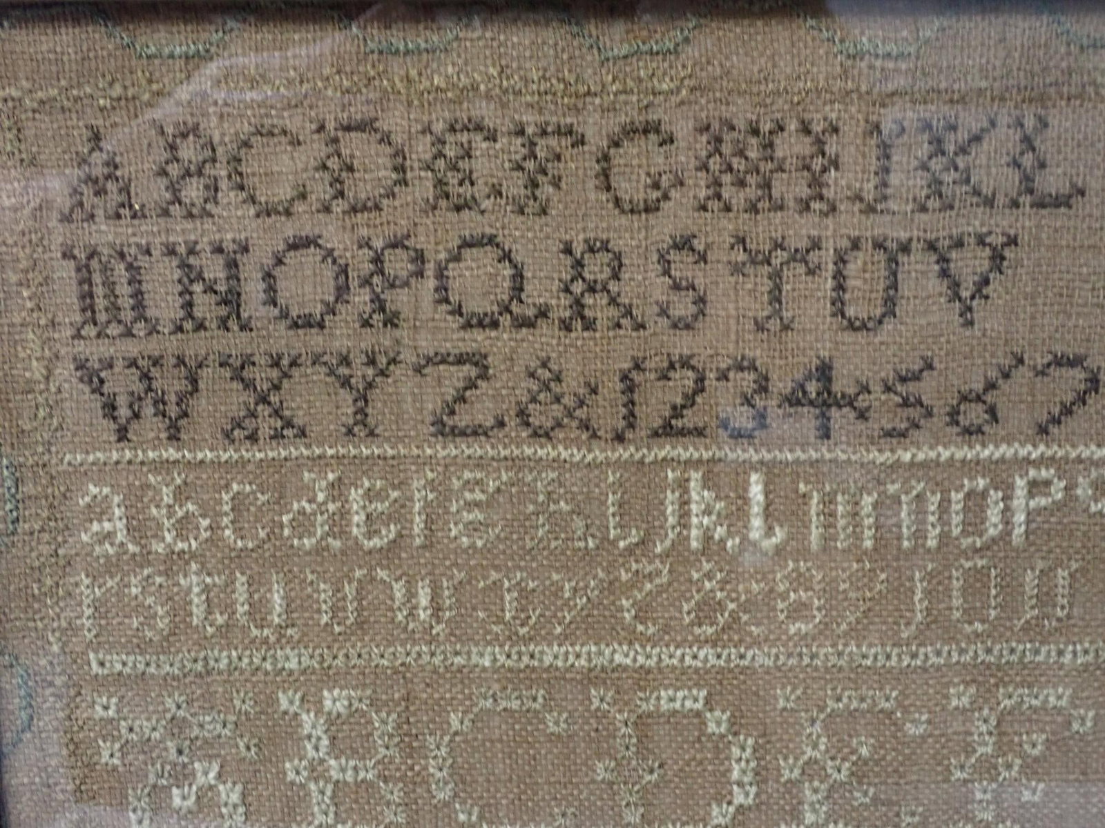 1824 Ann Bullock Sampler - 3
