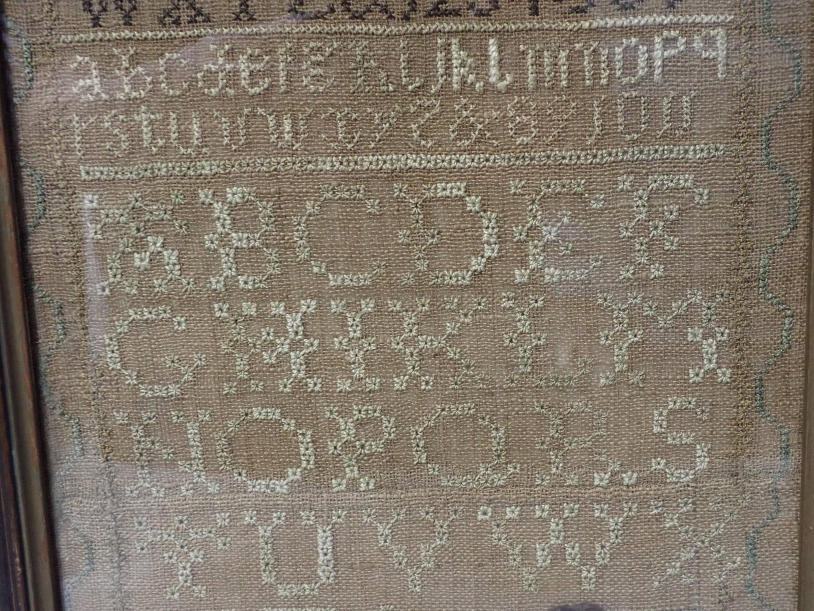 1824 Ann Bullock Sampler - 4