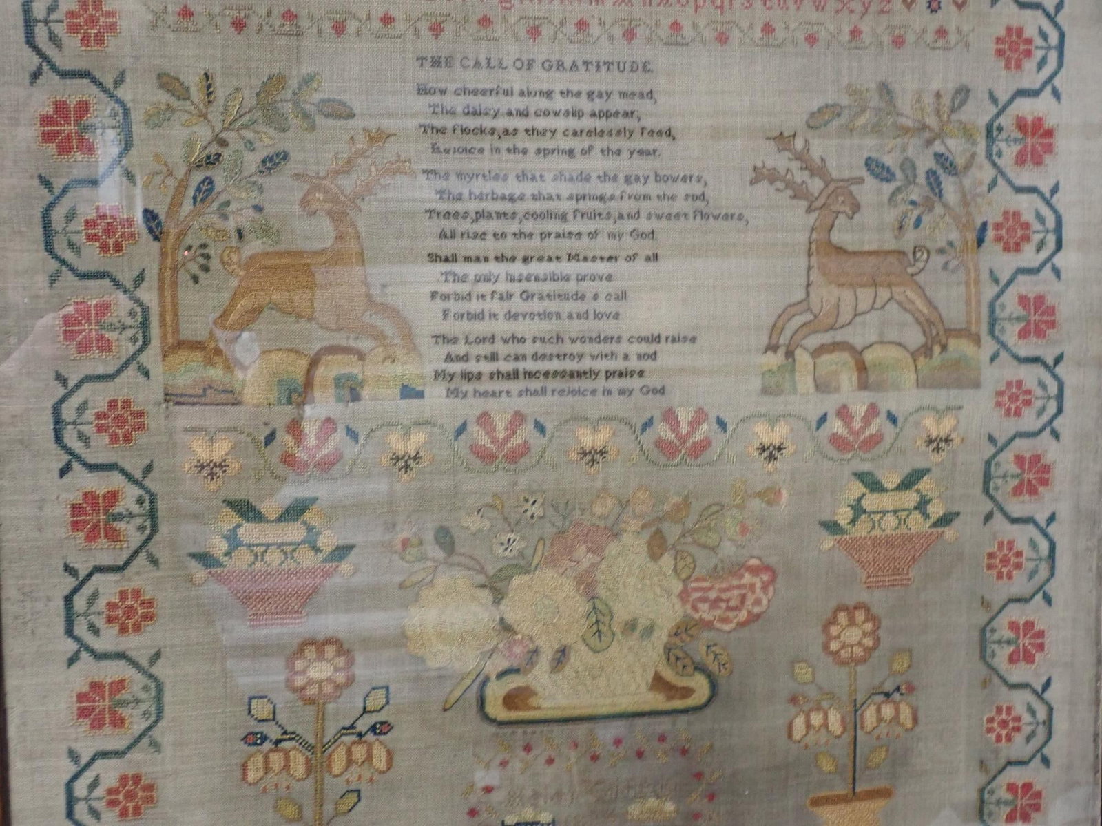1894 Helen Clifton Sampler - 2