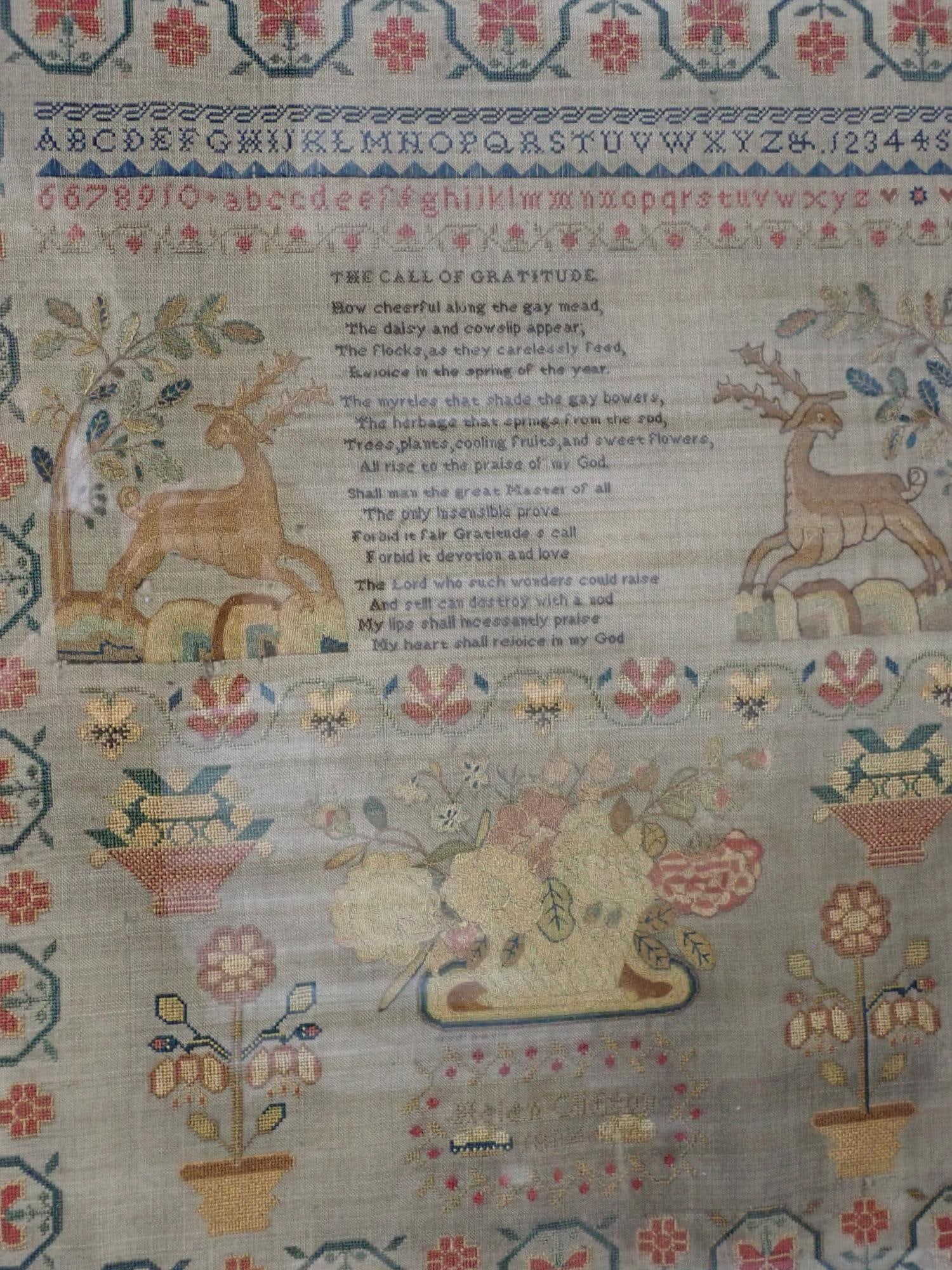 1894 Helen Clifton Sampler - 3