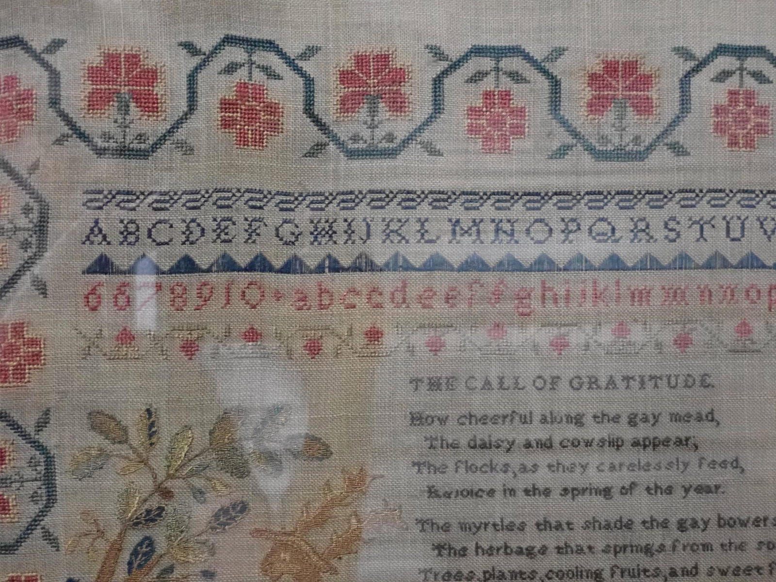 1894 Helen Clifton Sampler - 6