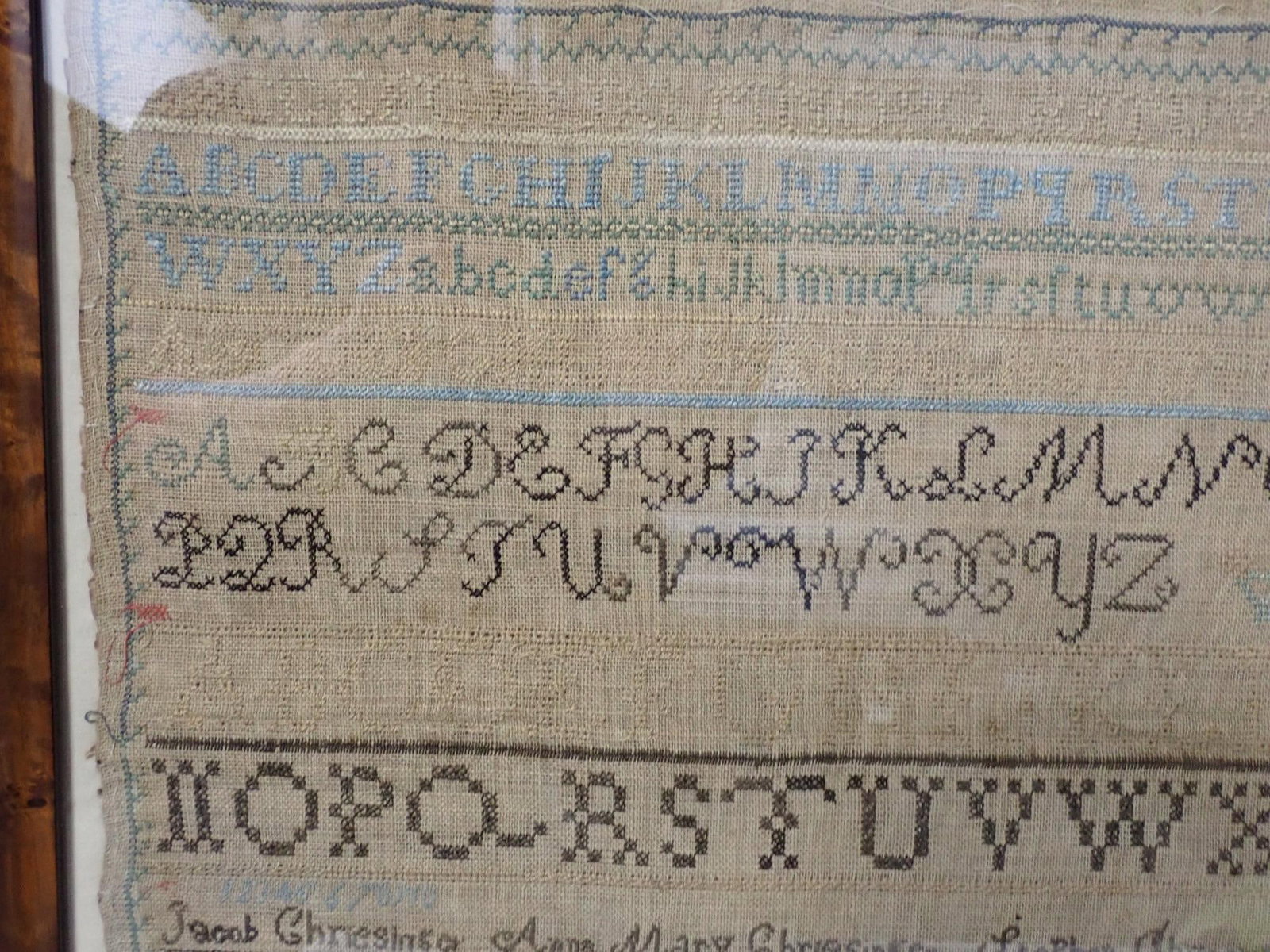 1829 Ruth Law Sampler - 7
