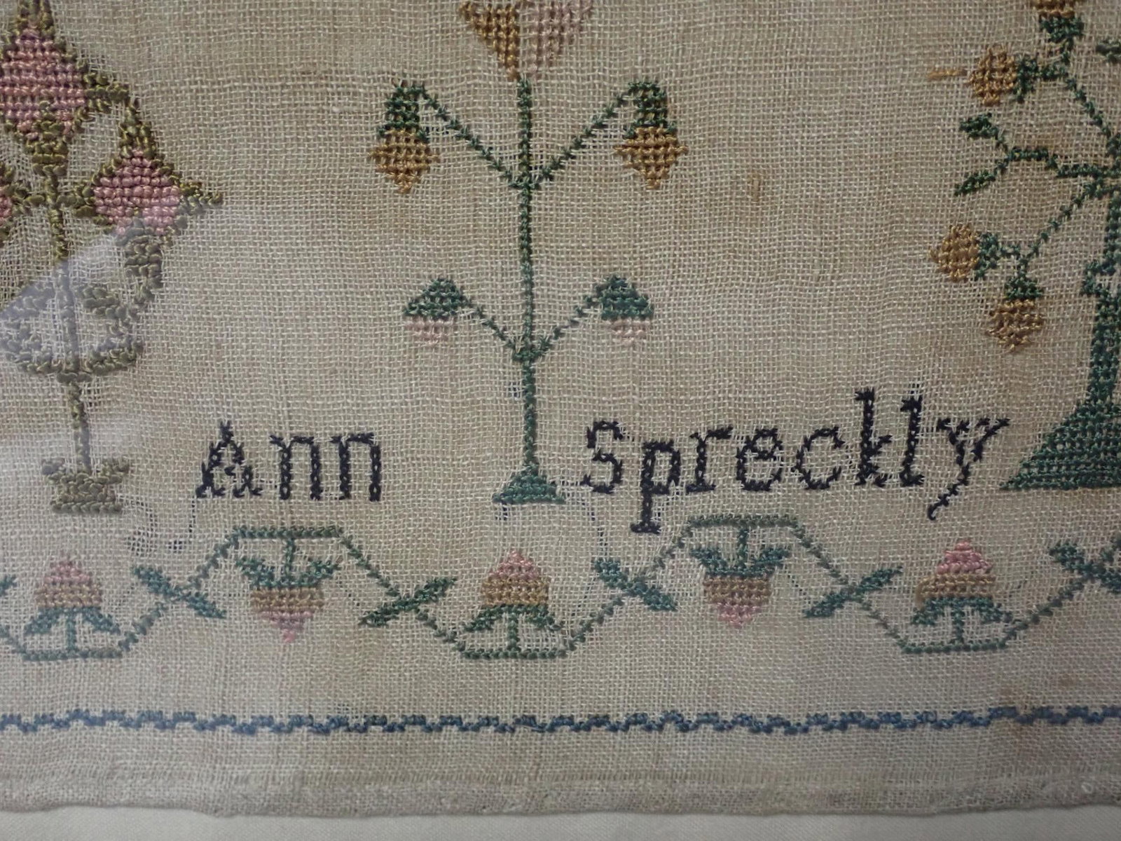 1808 Ann Spreckly Sampler - 3