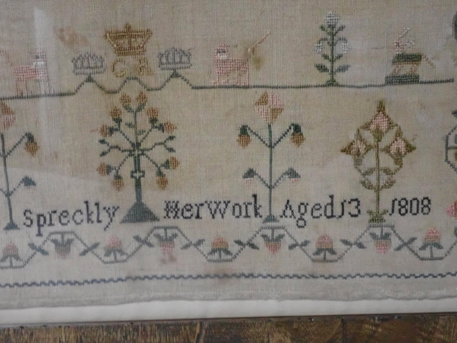 1808 Ann Spreckly Sampler - 4