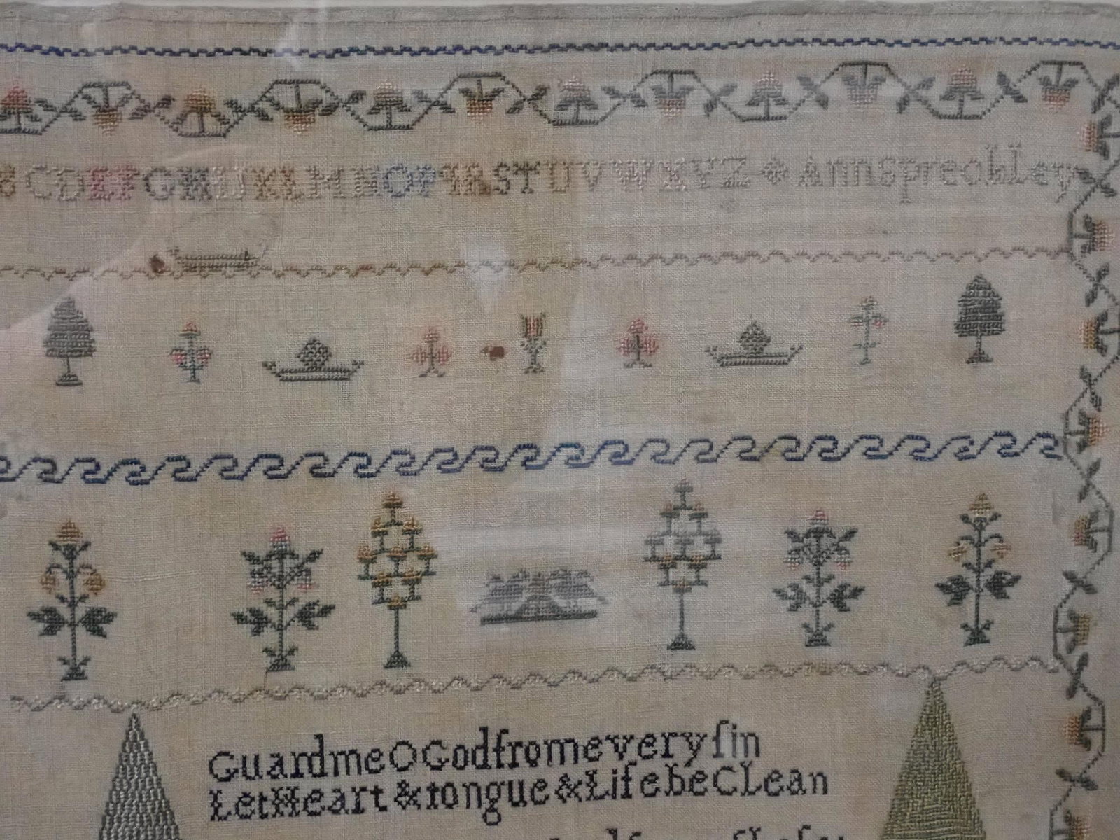 1808 Ann Spreckly Sampler - 6