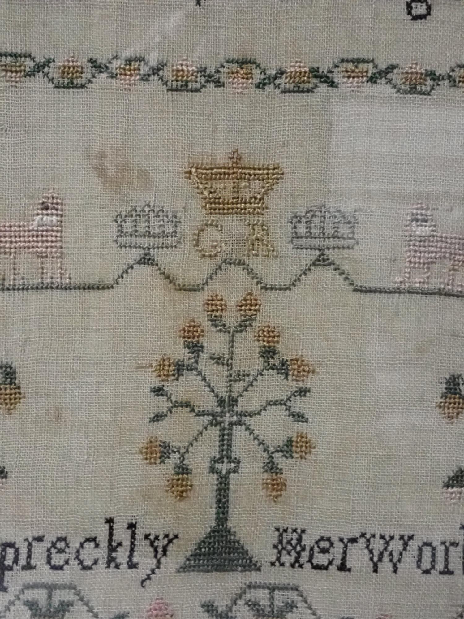 1808 Ann Spreckly Sampler - 9