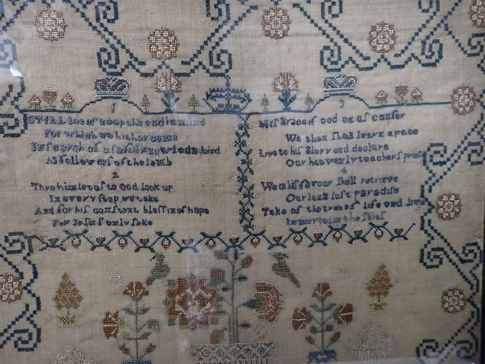 1836 Eliza Thomas Sampler - 4