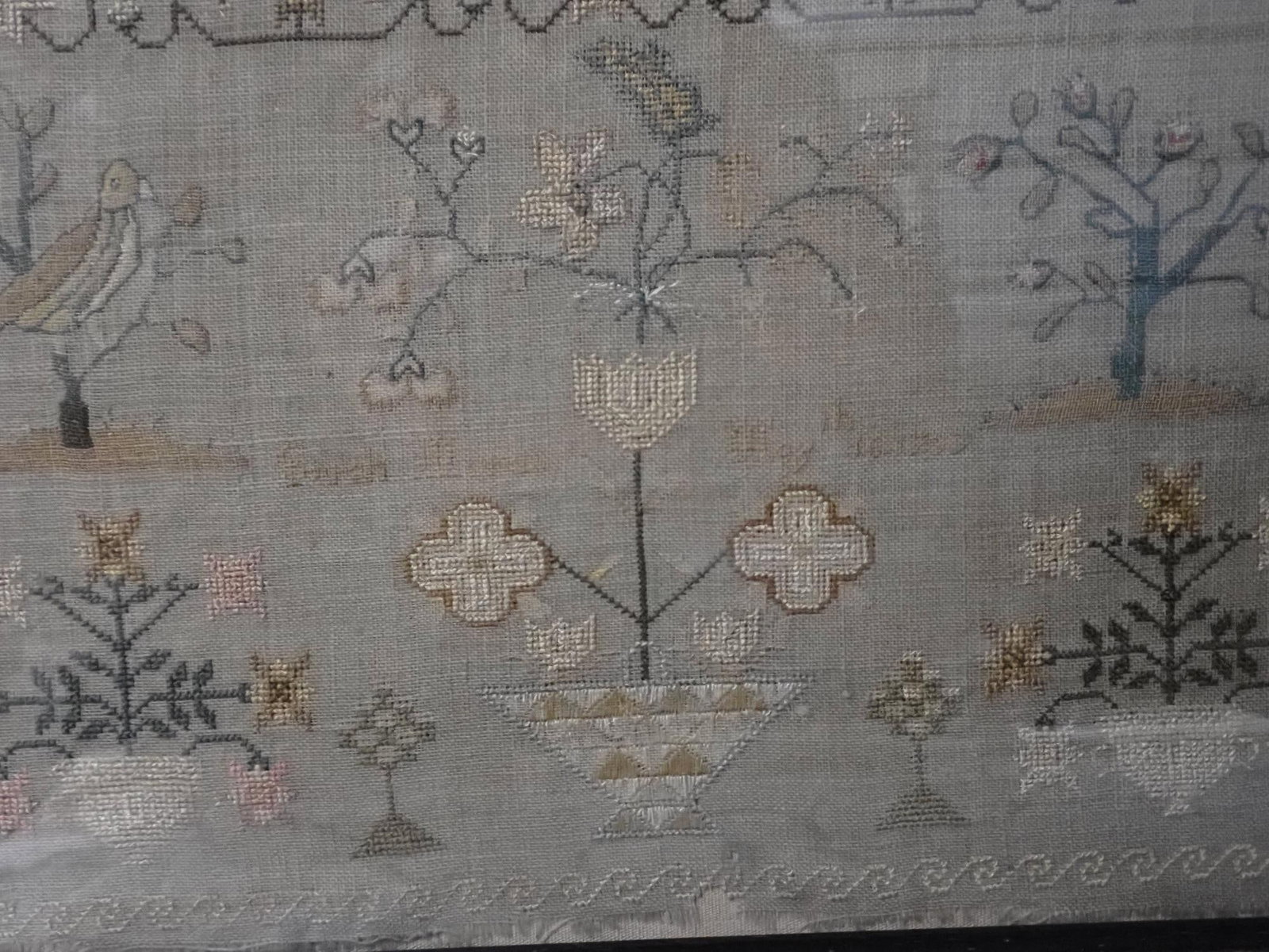 1797 Sarah Morris Sampler - 2