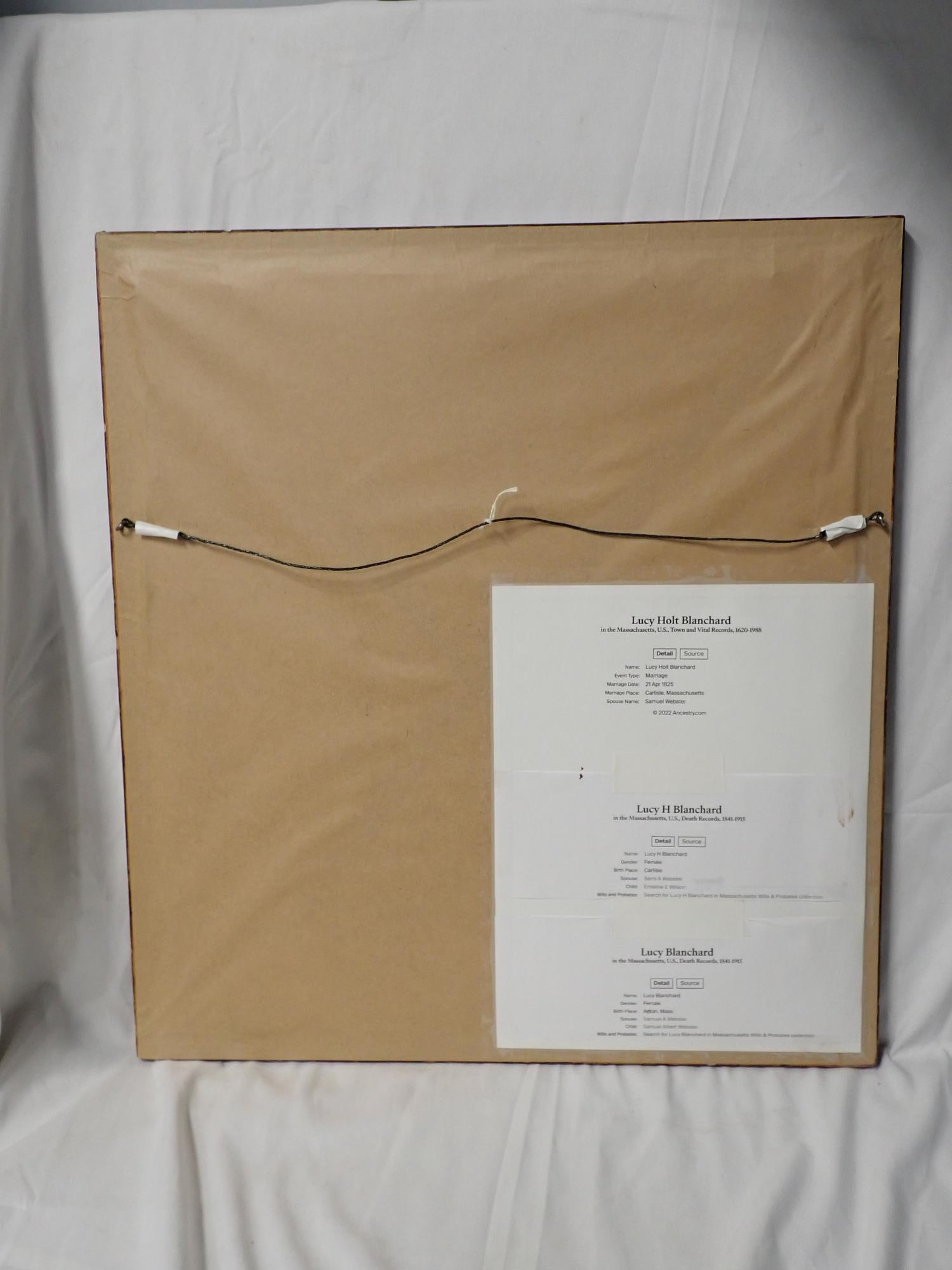 1805 Lucy Blanchard Sampler - 5