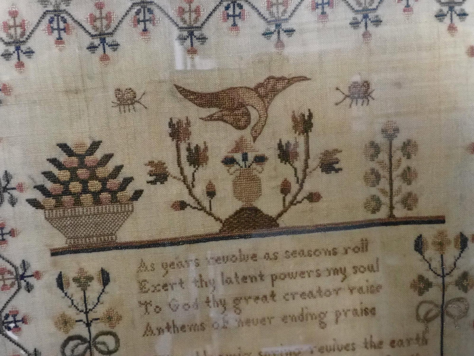 1808 Sarah Bayler Sampler - 3