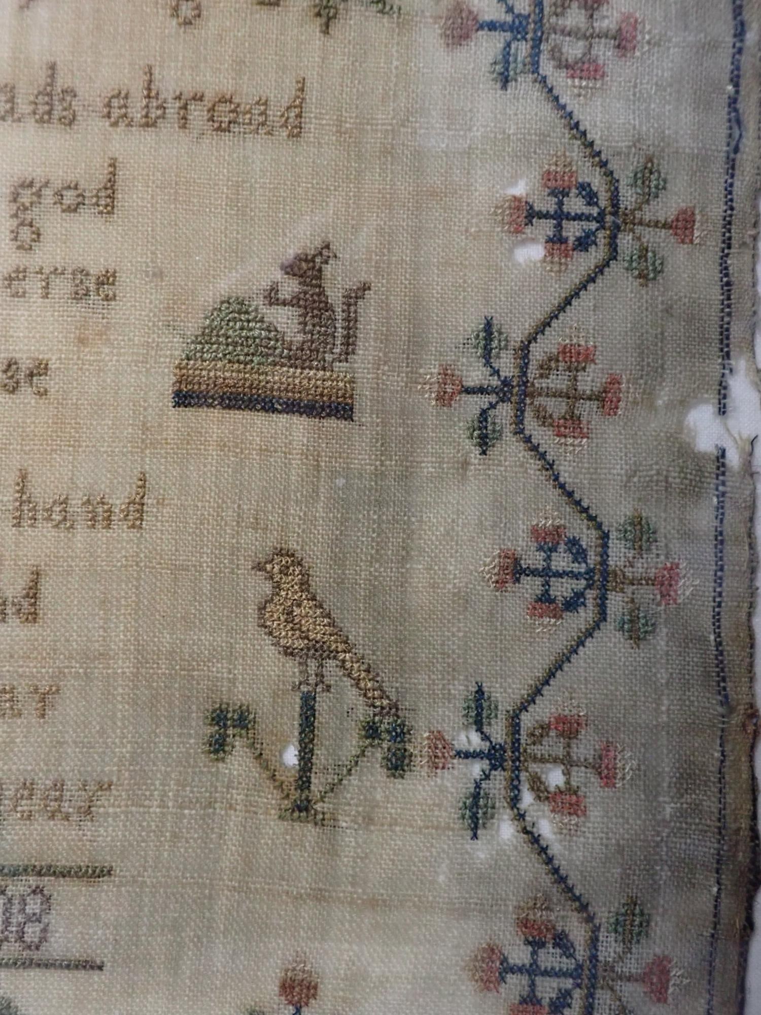 1808 Sarah Bayler Sampler - 4