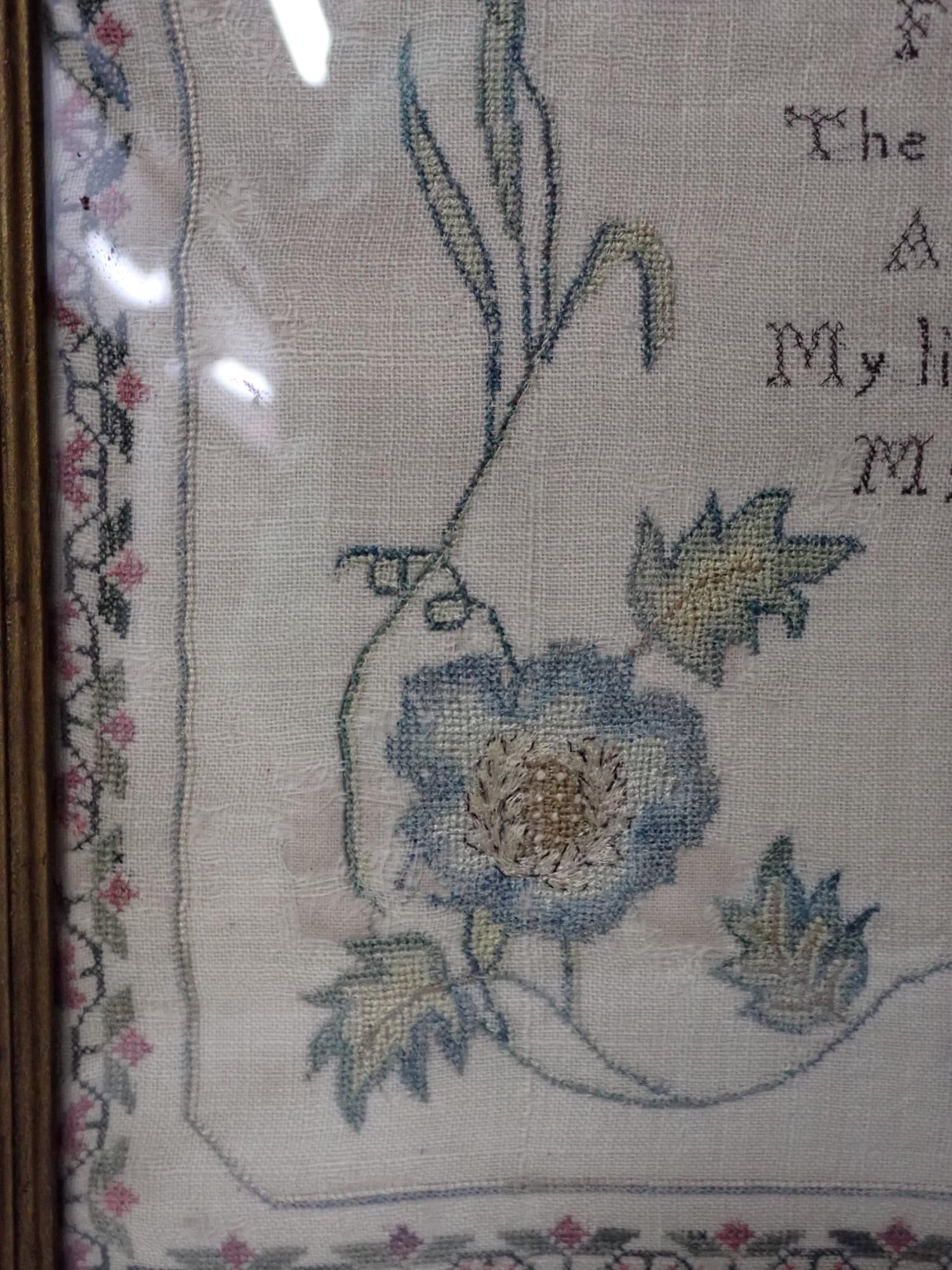 1809 Martha Cousins sampler - 6