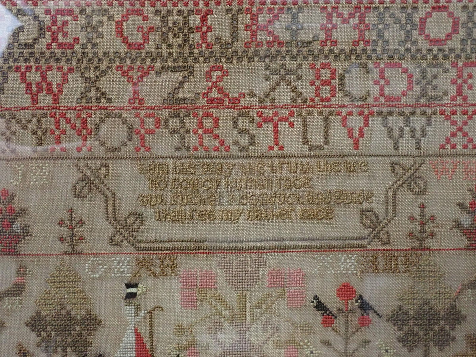 1838 (?) Helen Henderson Sampler - 3