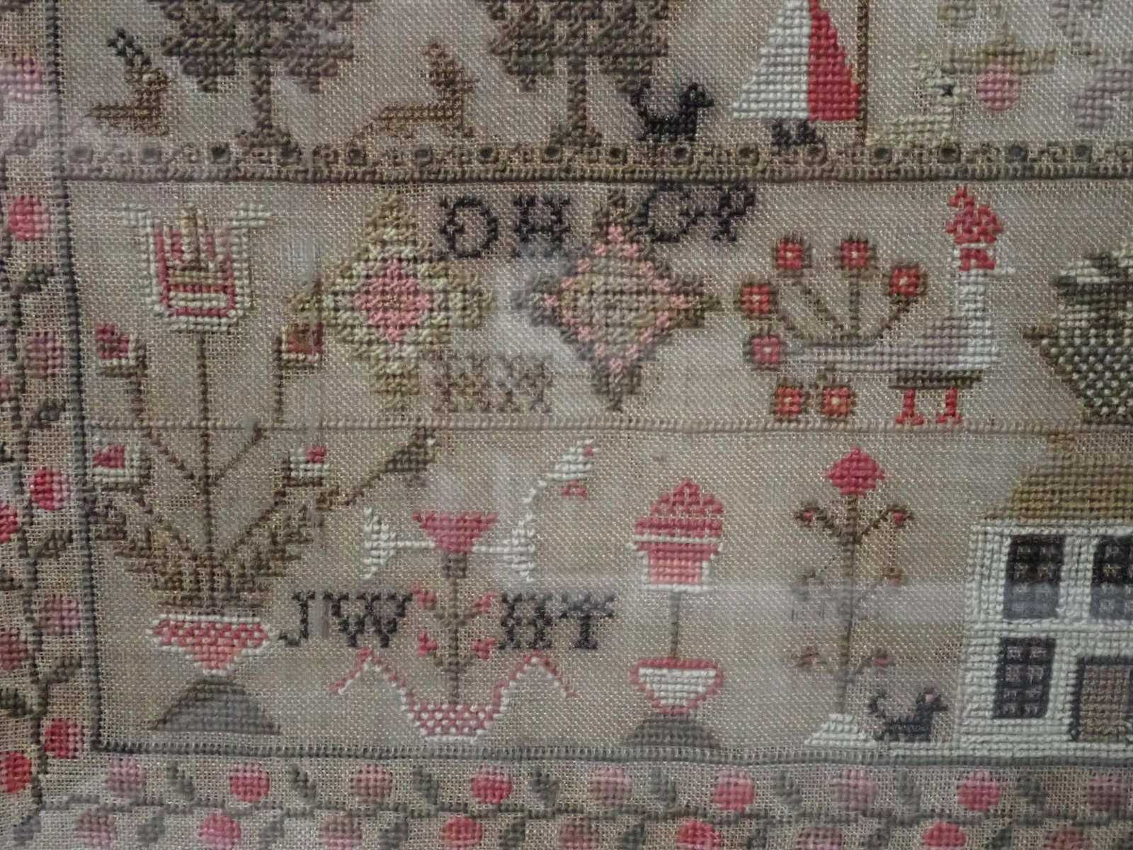 1838 (?) Helen Henderson Sampler - 4