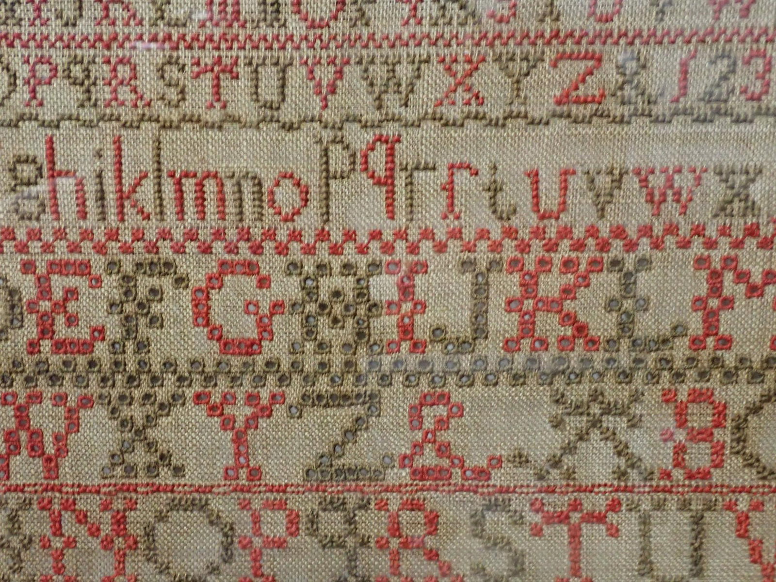 1838 (?) Helen Henderson Sampler - 6