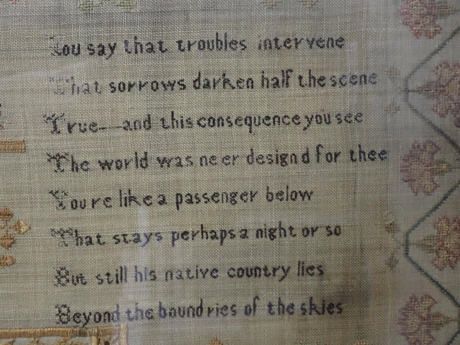 1816 Jane Lock Sampler - 7