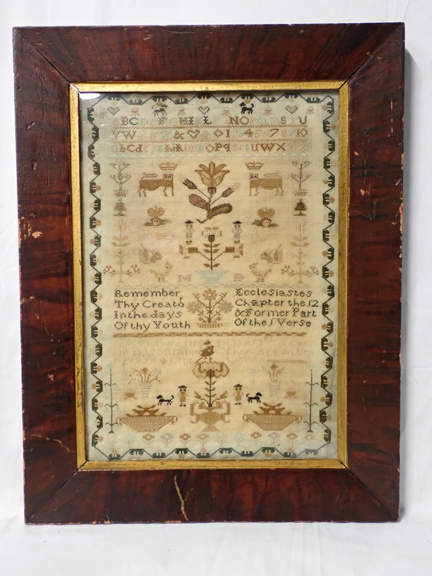 1788 Elizabeth Philbey Sampler - 2