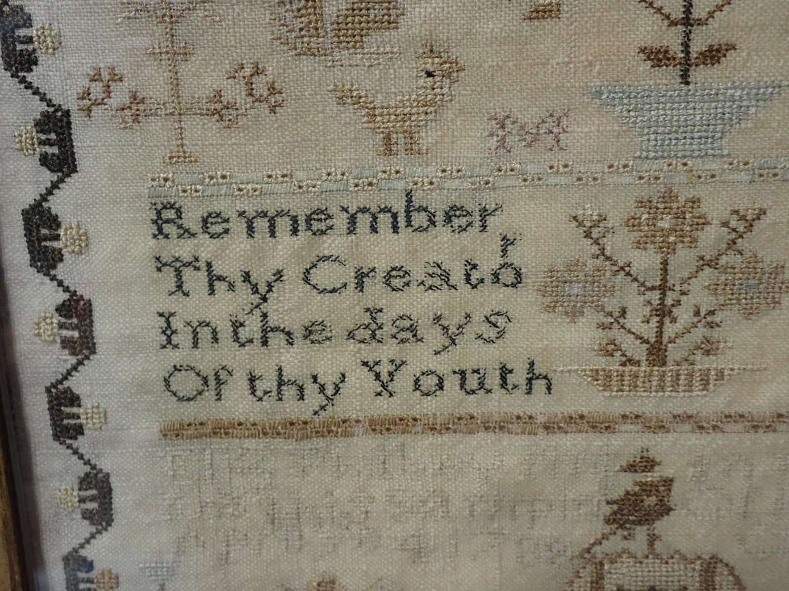1788 Elizabeth Philbey Sampler - 5
