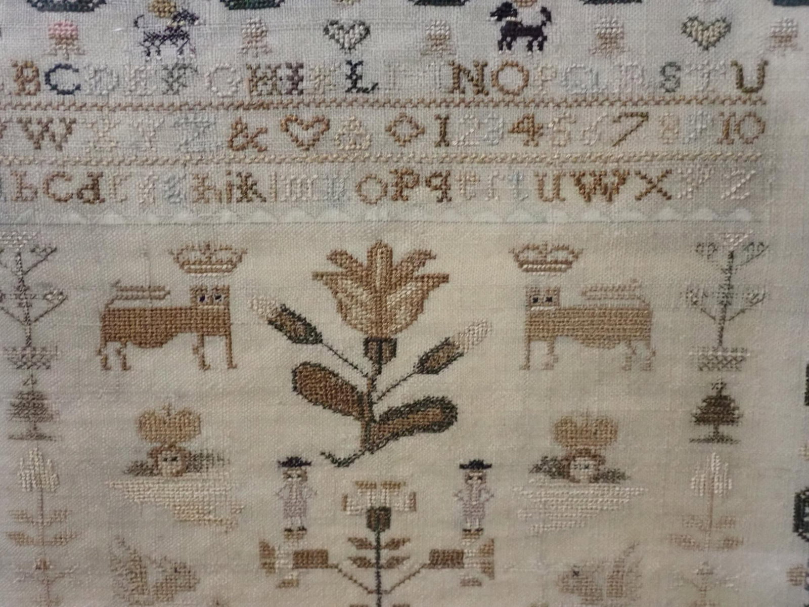 1788 Elizabeth Philbey Sampler - 7
