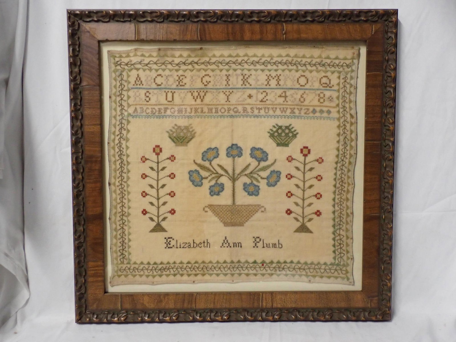Elizabeth Ann Plumb Sampler - 2