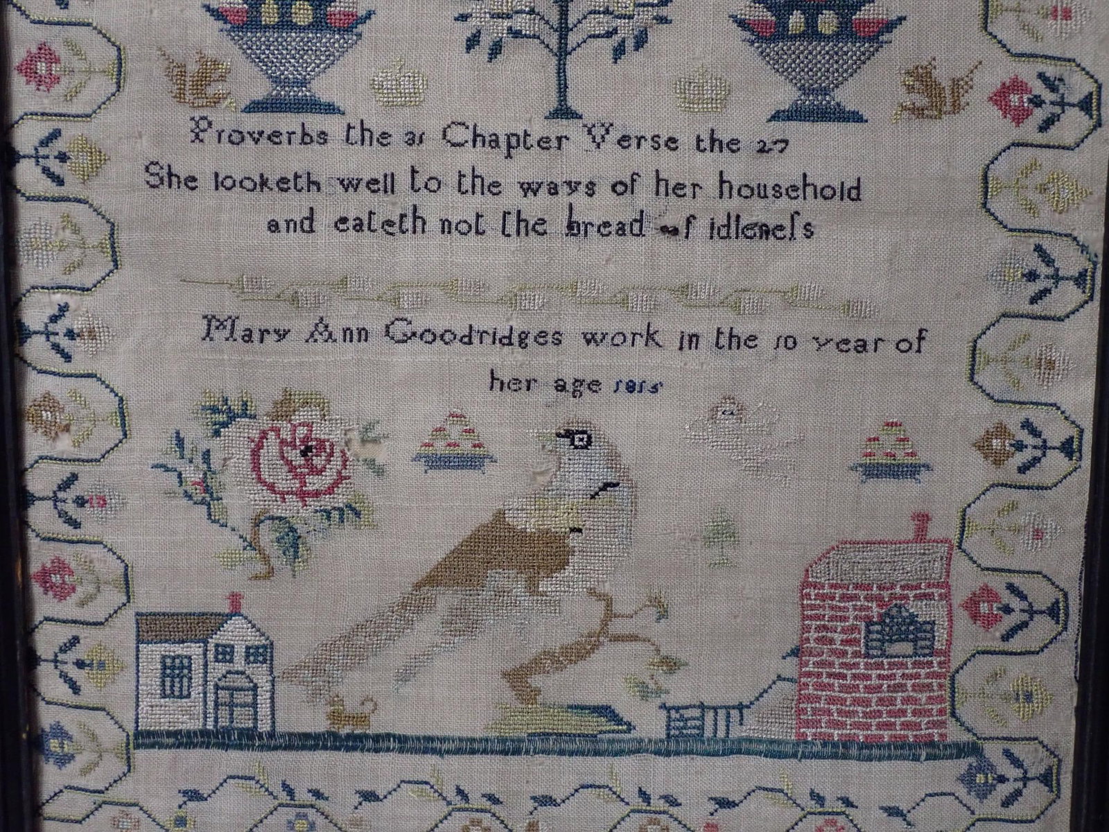 1855 (?) Mary Ann Goodridges Sample - 2