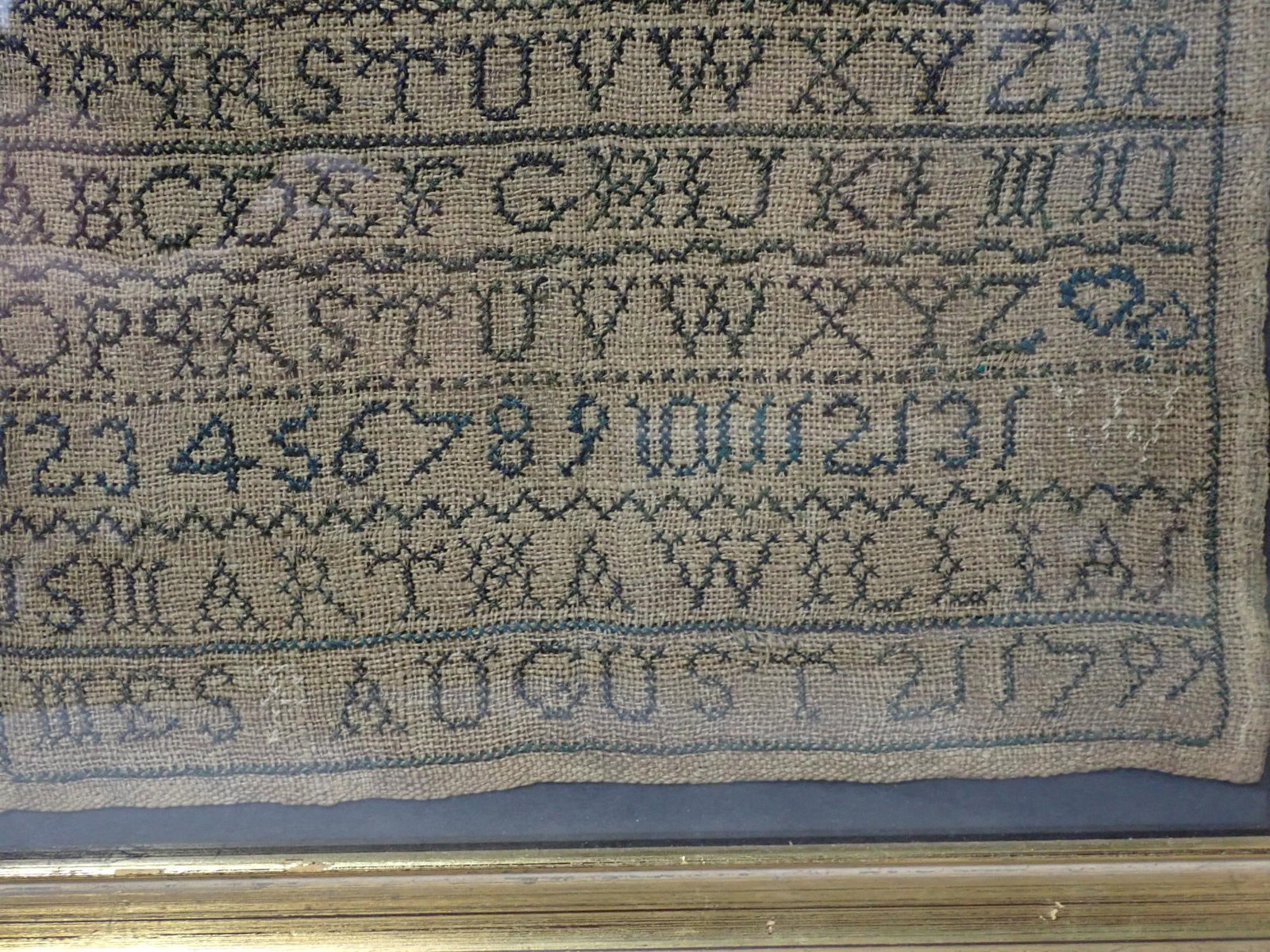 1797 Martha Williams Sampler - 3