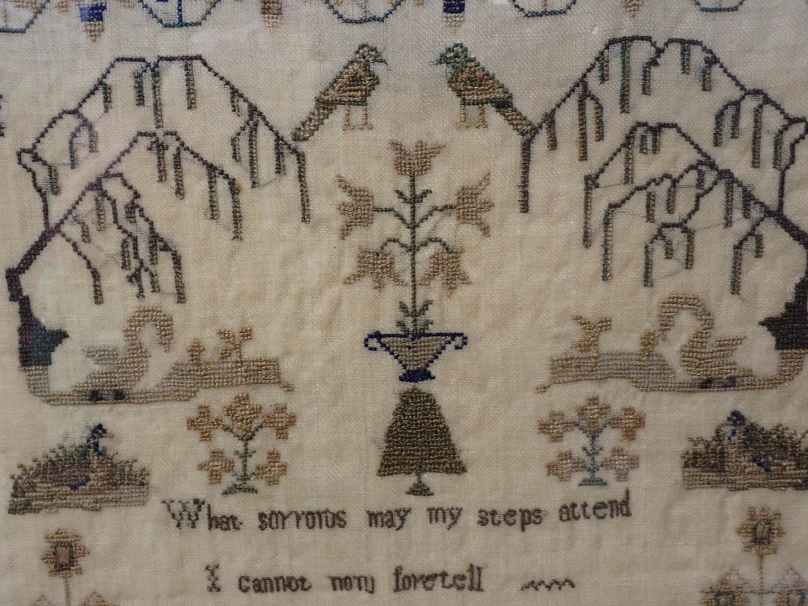1849 Ann Marie Coley Sampler - 6