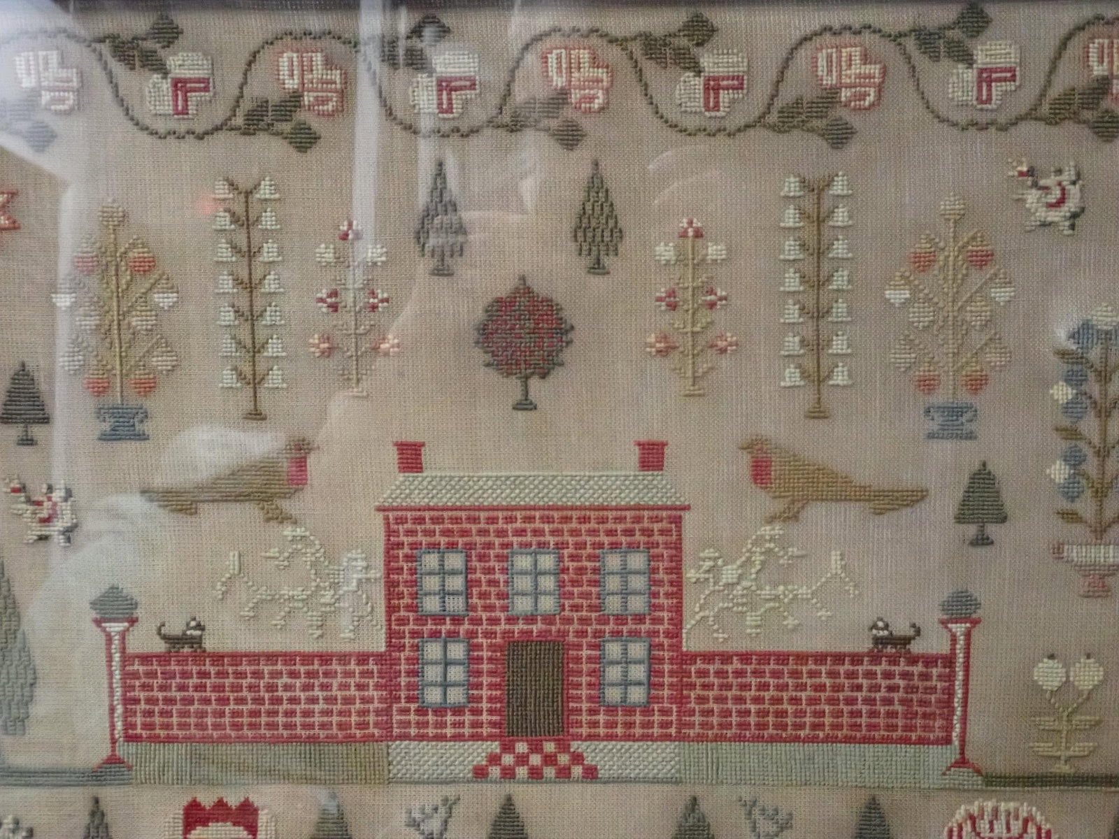 1848 Mary Jones Sampler - 6