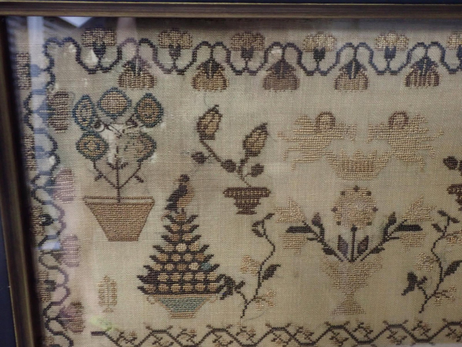 1825 Maryann Crouch Sampler - 5