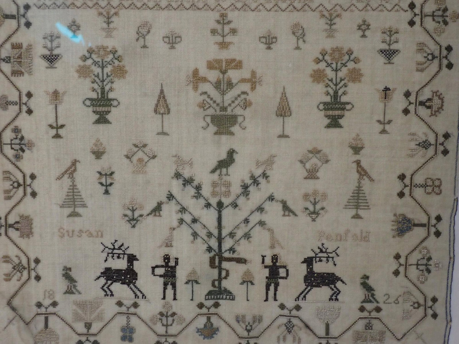 1826 Susan Penfold Sampler - 2