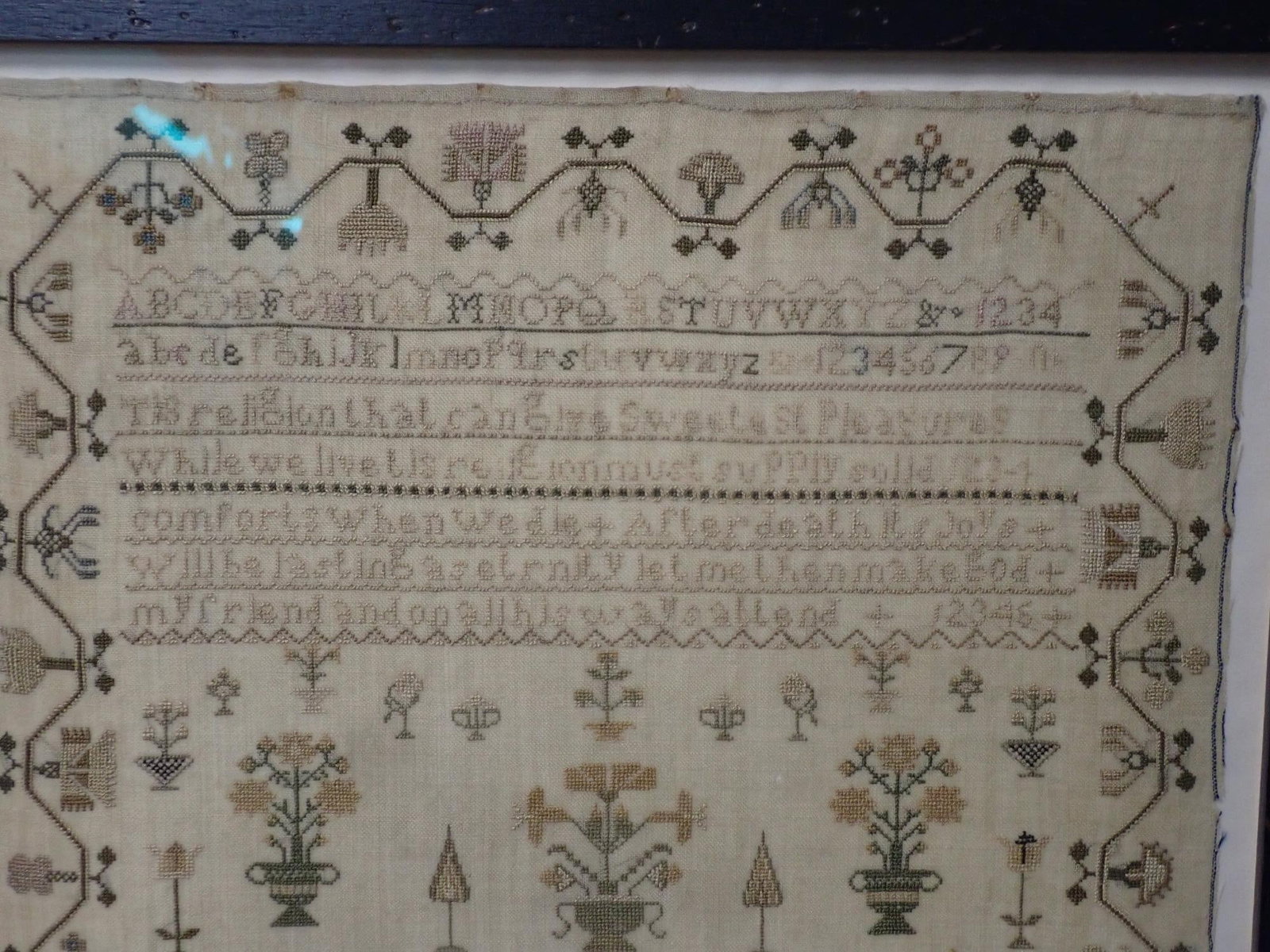 1826 Susan Penfold Sampler - 3