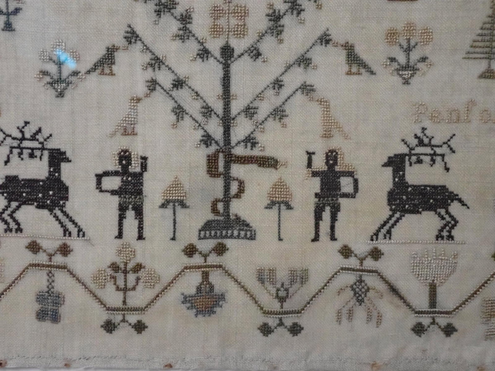 1826 Susan Penfold Sampler - 5