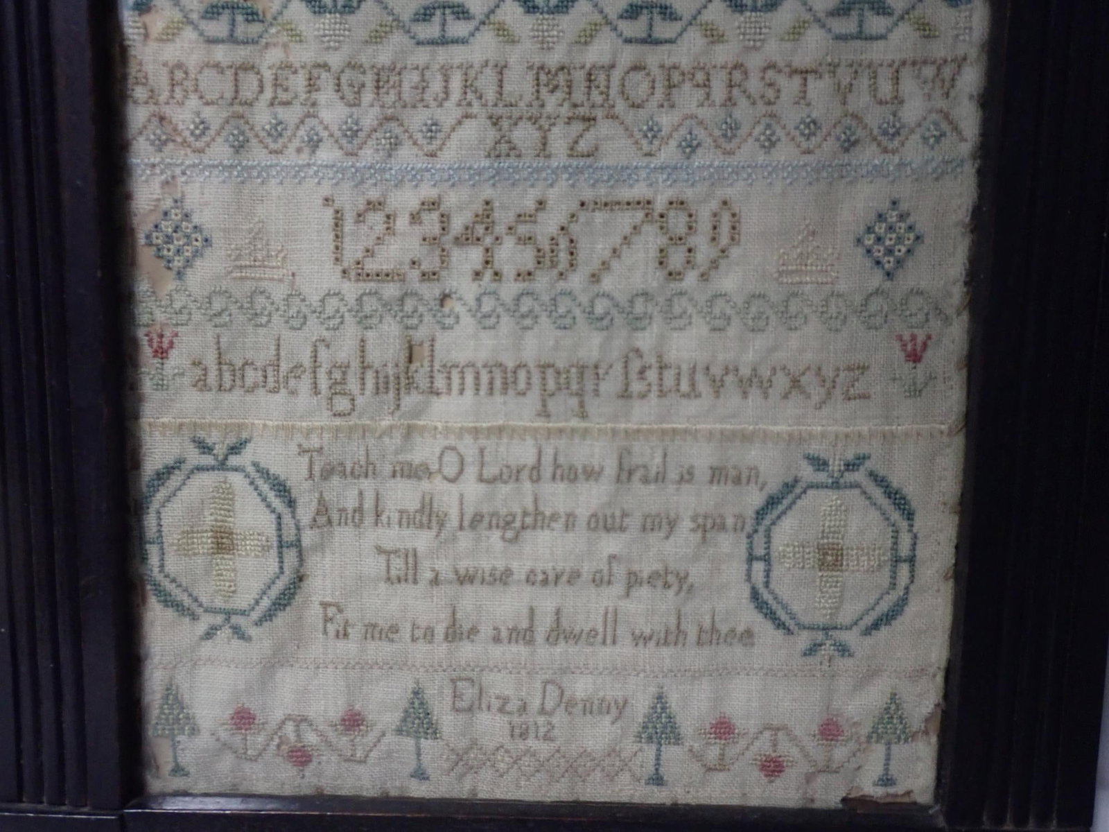 1812 Eliza Denny Sampler - 2