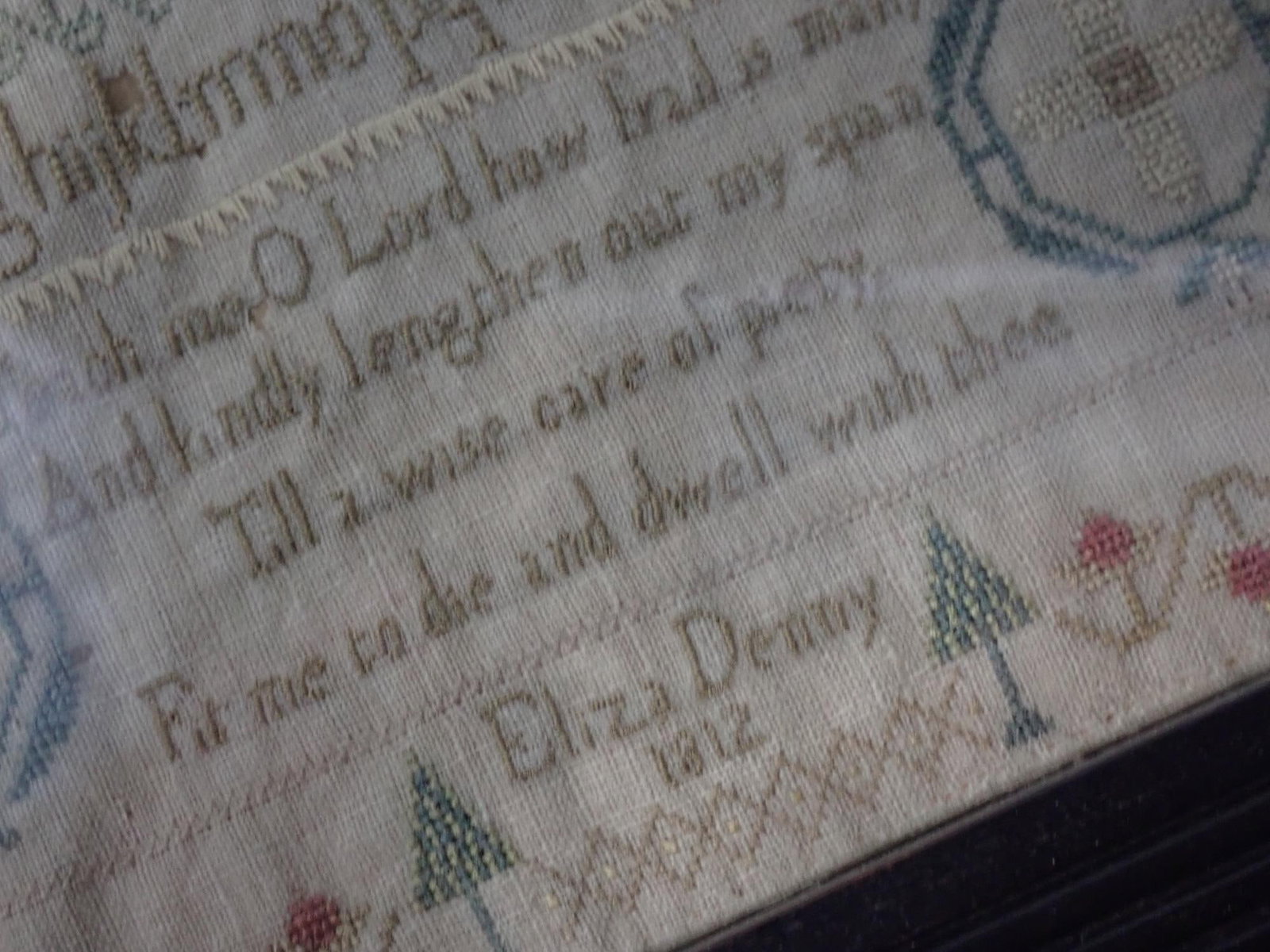 1812 Eliza Denny Sampler - 5