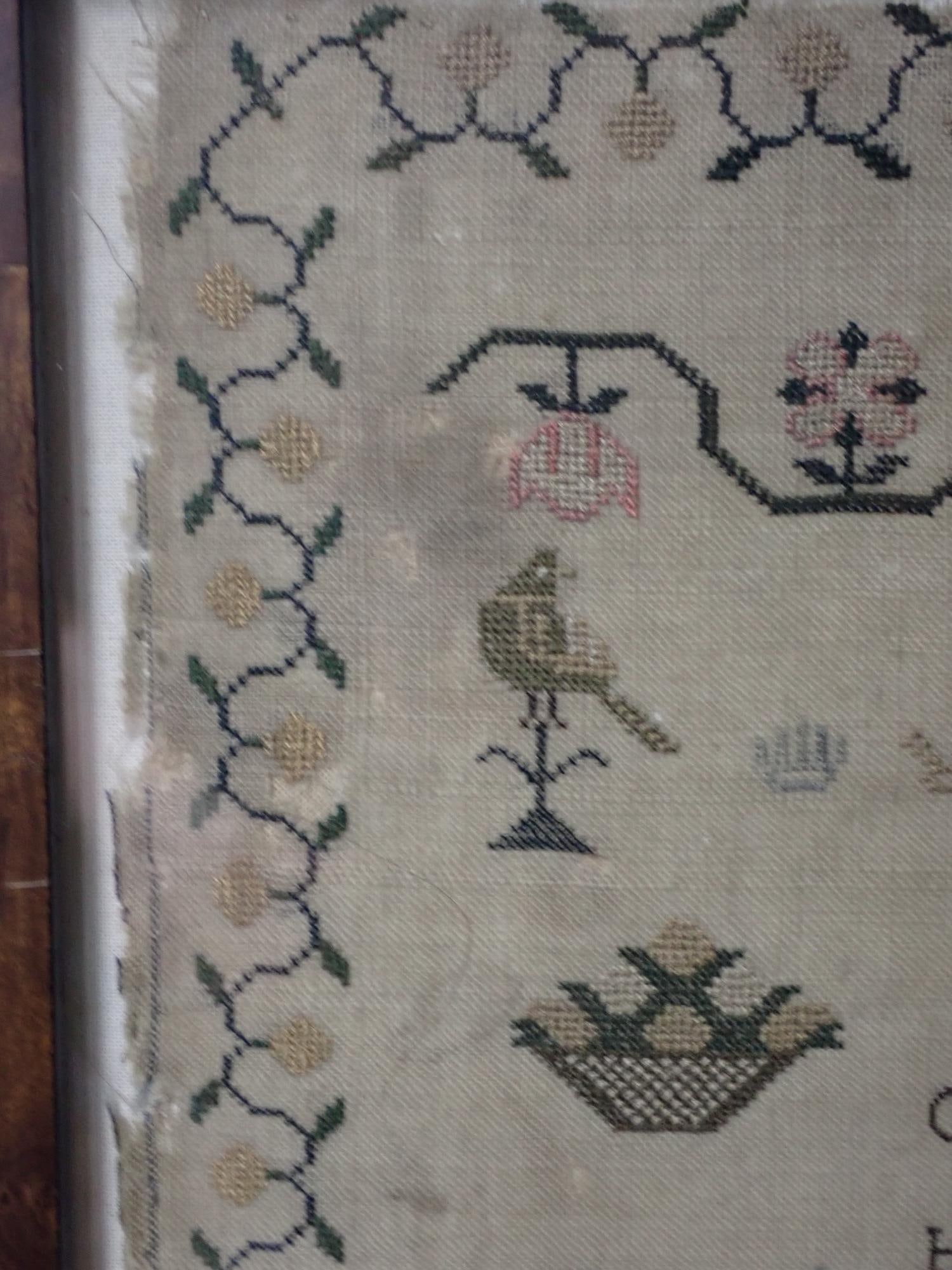 E.B. Sampler not dated - 6