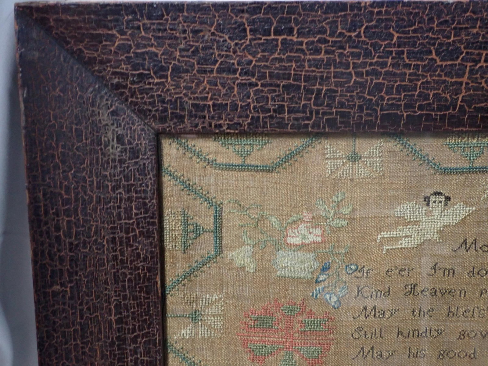 1821 Sarah Crompton Sampler - 2