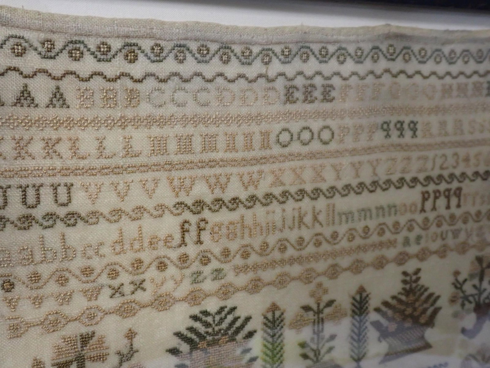 1834 Harriet Waters Sampler - 4