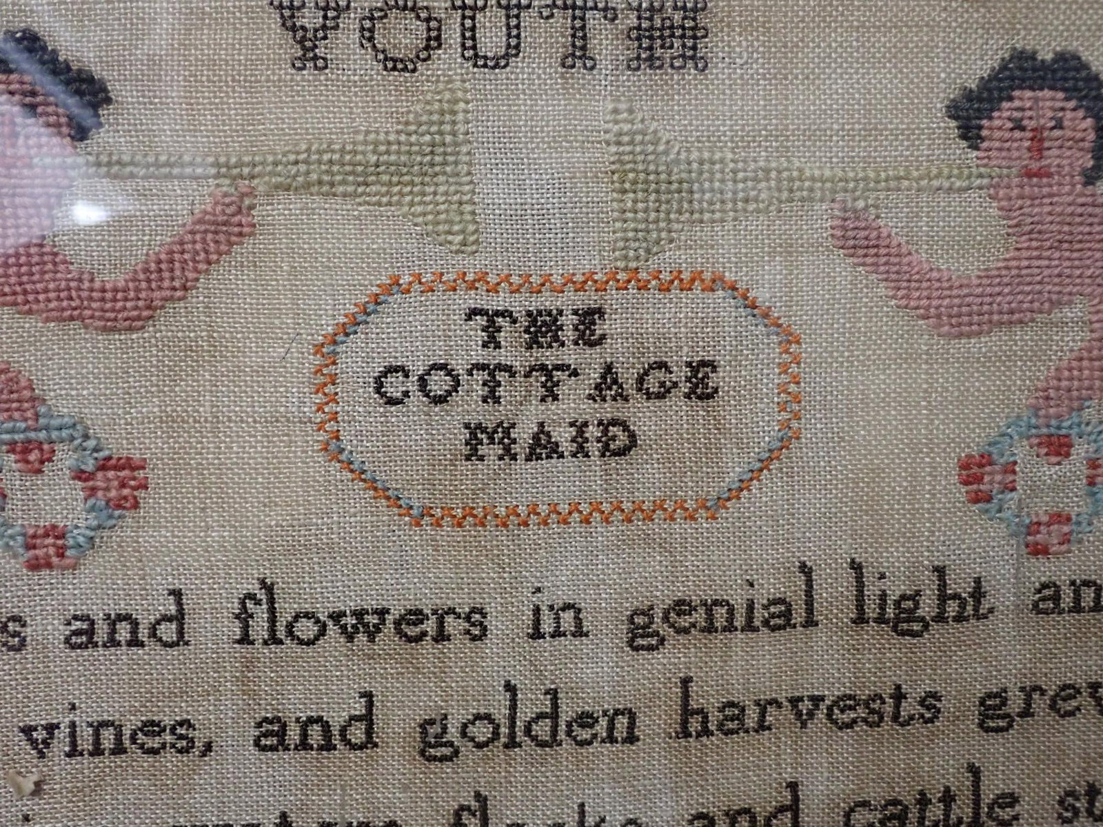 1839 Mary Bannister Sampler - 11