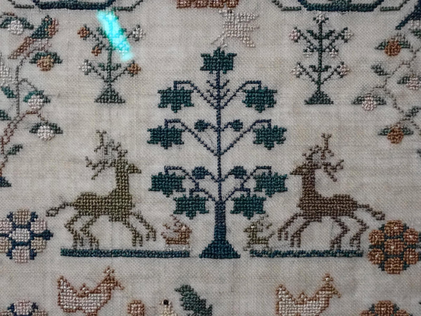 1832 Jane Giles Sampler - 7