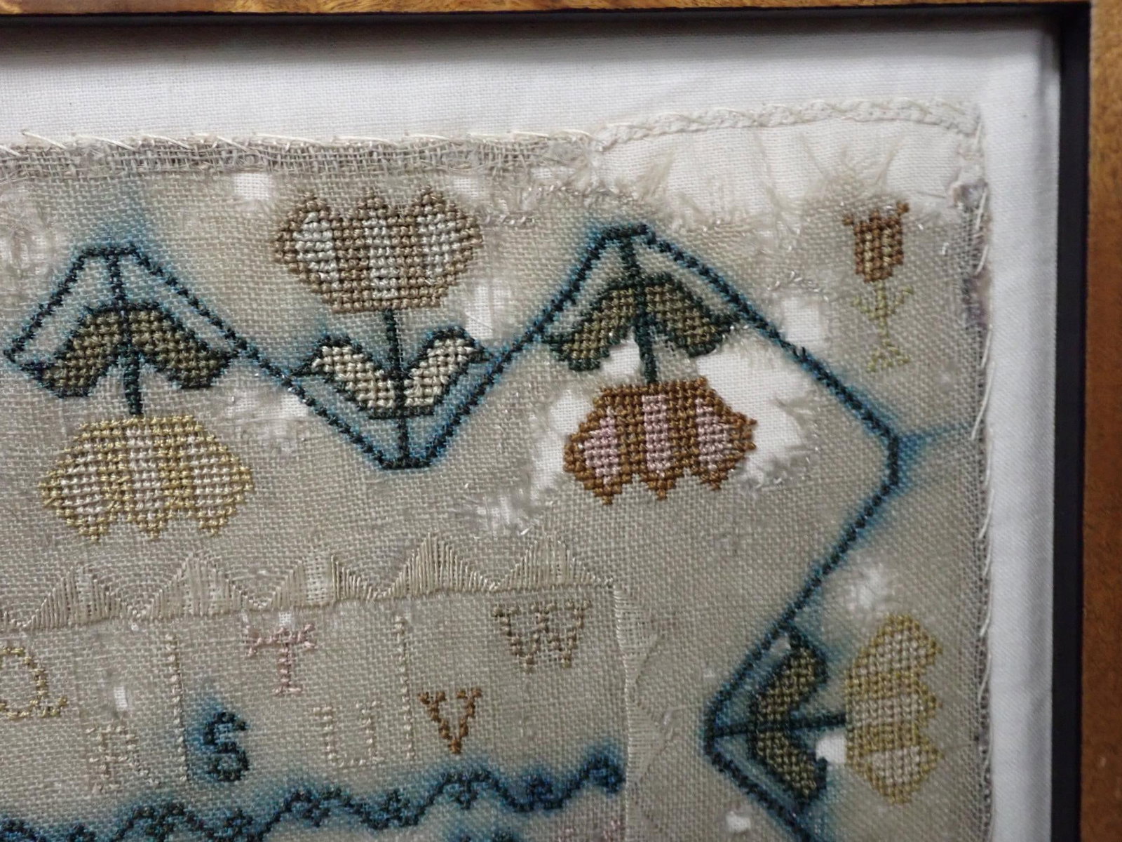 1805 Alice Gulliver Sampler - 8