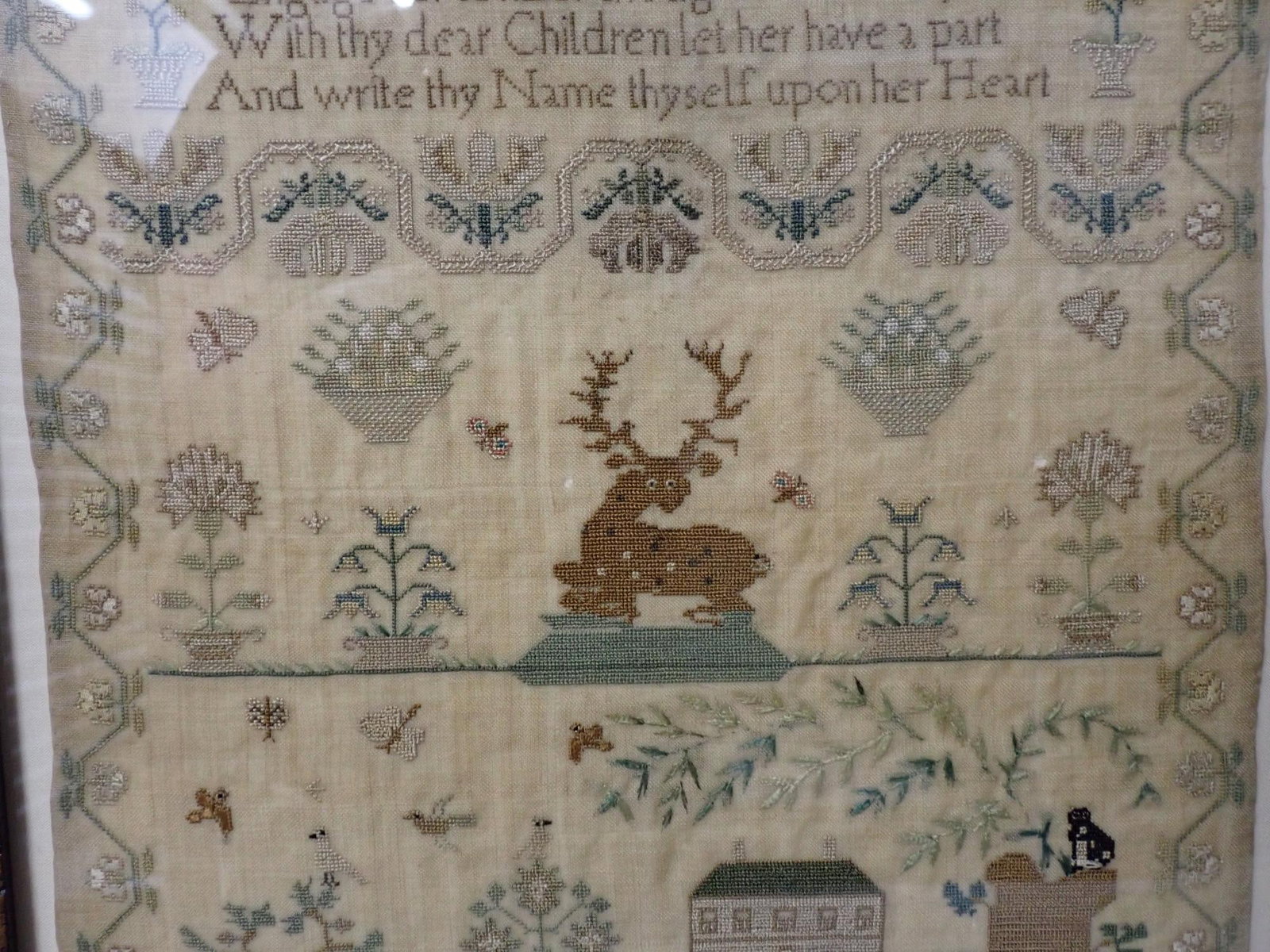 1823 Elizabeth Woolvin Sampler - 7