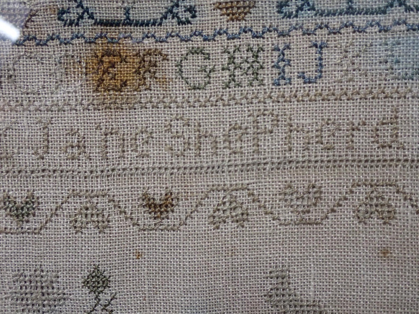 1816 Jane Shepherd Sampler - 10
